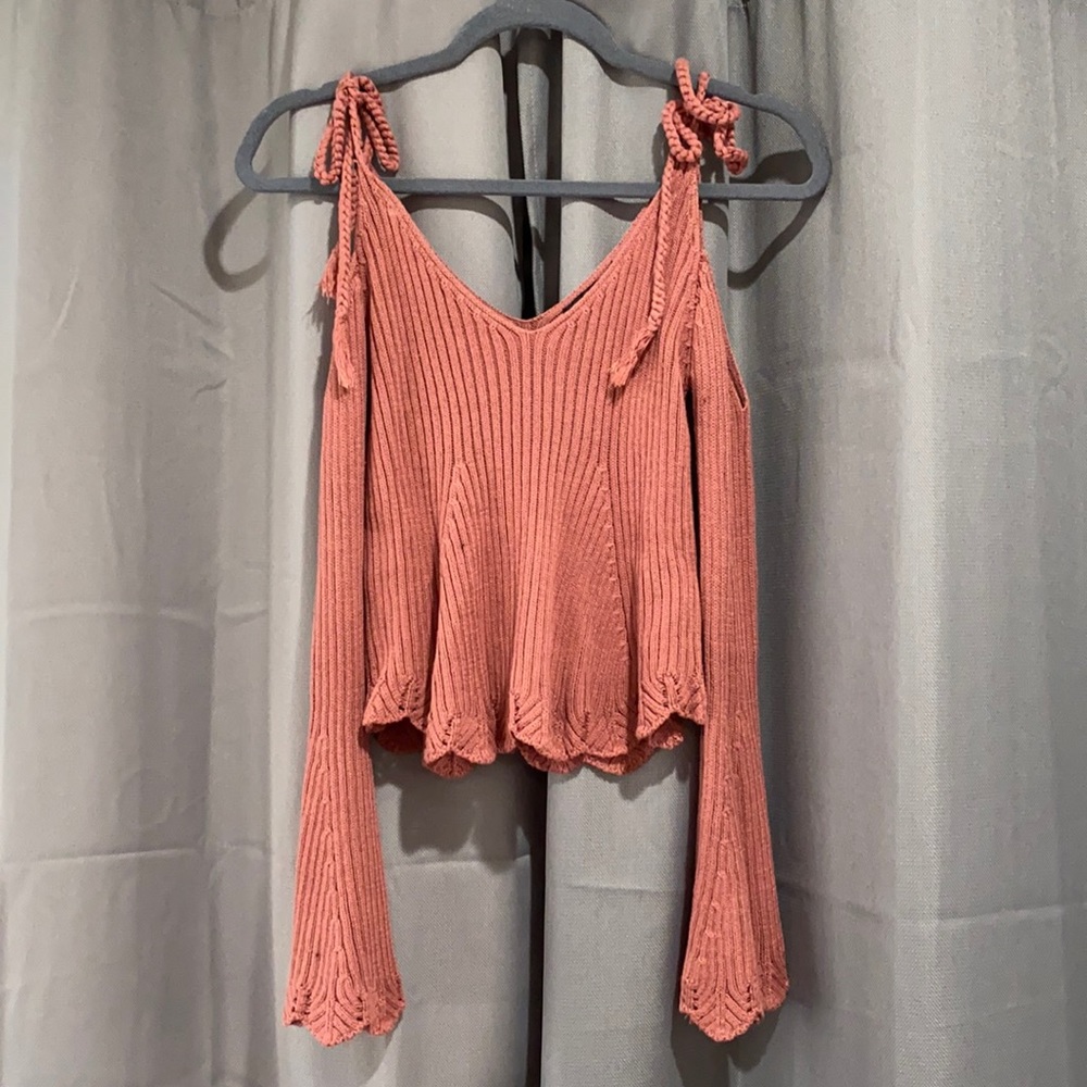 Pink sweater
